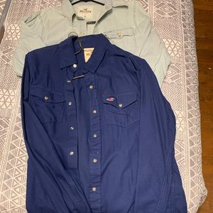 Hollister long sleeve shirts